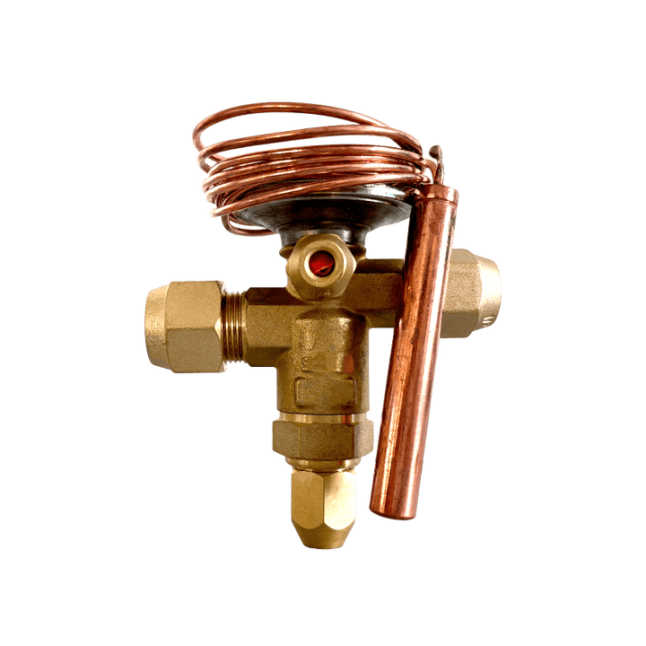 Válvula de Expansão Termostática Equalização Externa 3/8" e 5/8" R22/R407C Rosca SAE (TIXA 5TR)