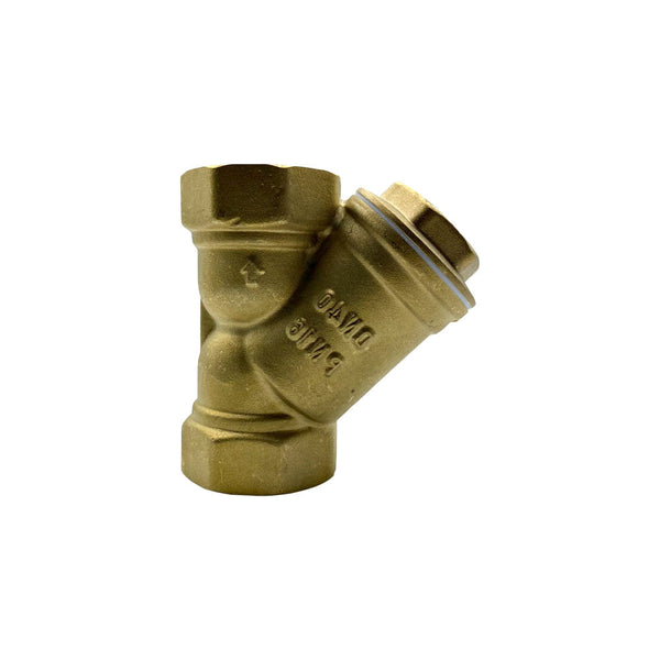 Filtro Y de Latão com Tela de Aço Inox 1''