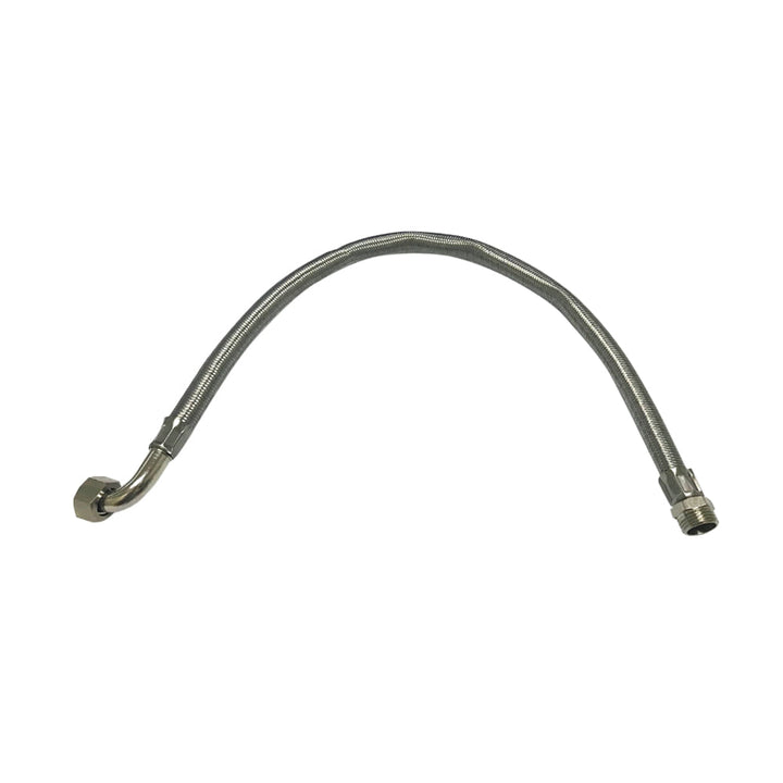 Mangote Flexível de Metal com Cotovelo Alta Vazão 30cm - 3/4