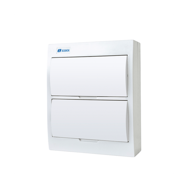 Quadro Caixa Distribuição 24 Disjuntores Sobrepor Barramento (8 + 4 e 8 + 4)