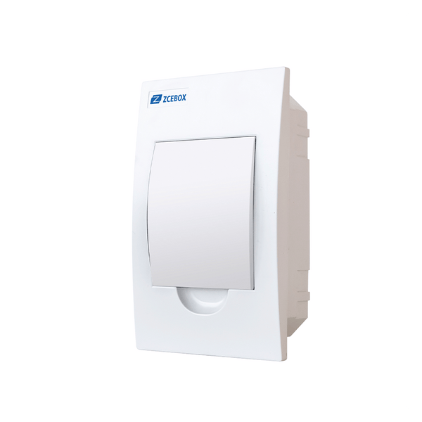 Quadro Caixa Distribuição Branco 4 Disjuntores Embutir DIN