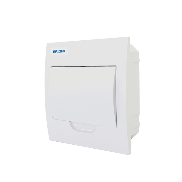 Quadro Caixa Distribuição Branco 8 Disjuntores Embutir DIN