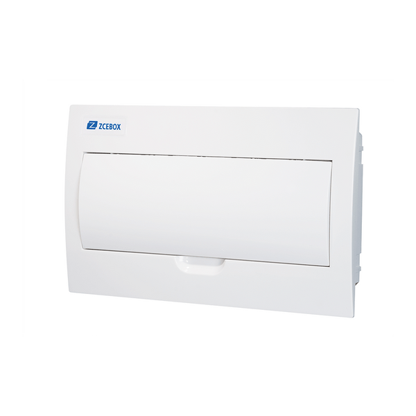 Quadro Caixa Distribuição 18 Disjuntores Embutir Barramento Neutro / Terra (9 + 9)