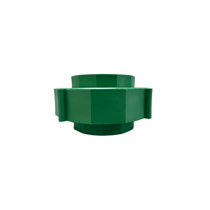 União Plástica 63mm Fêmea Fêmea PPR Verde Termofusão Água Quente Fria