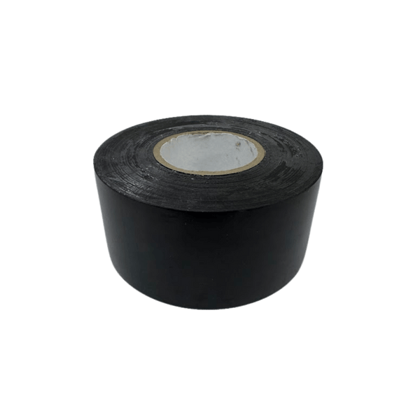 Fita PVC Preta de Acabamento com Adesivo 48mm x 50m