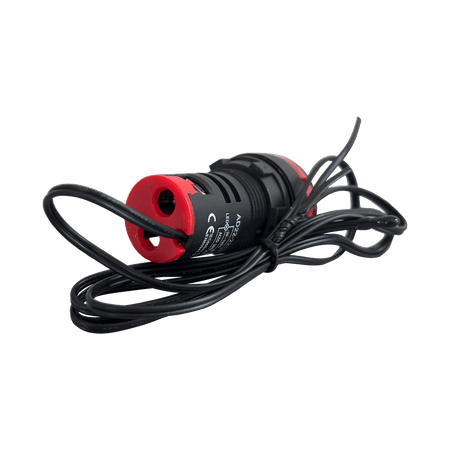 Indicador Medidor Temperatura Digital LED Vermelho 22mm -20ºC a 199ºC 50V a 380V