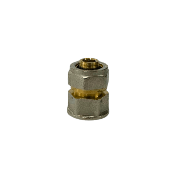 Adaptador Conector Fêmea Monobloco PEX Roscar Água 16mm x 1/2"