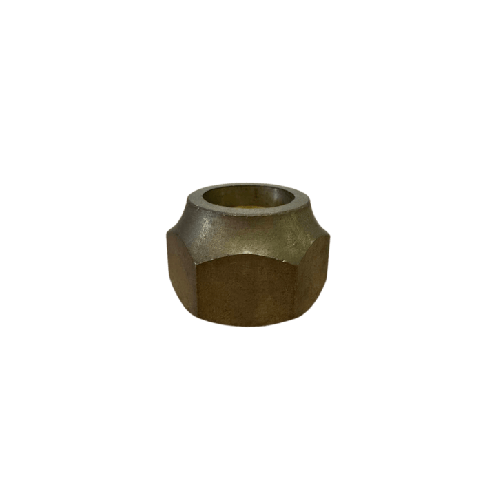 Porca Flange Curta Latão 3/4 Rosca SAE Refrigeração Ar Condicionado