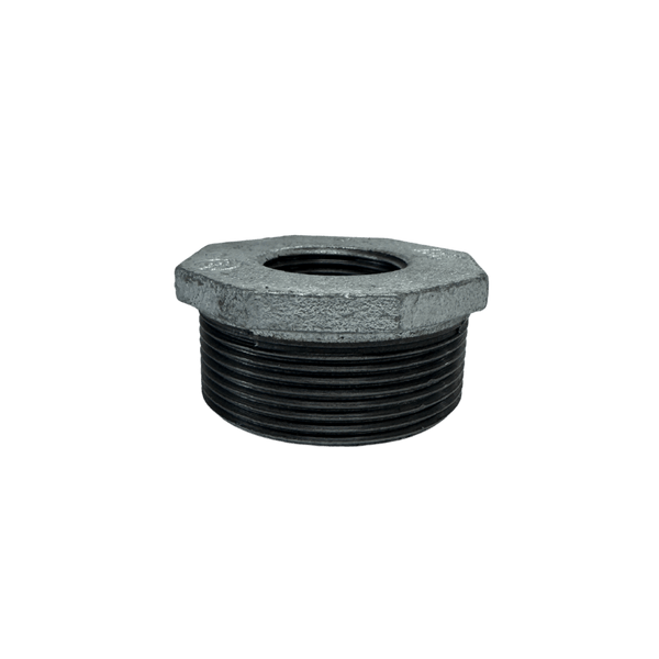 Bucha de Redução Galvanizada Fêmea Macho 2" x 1"