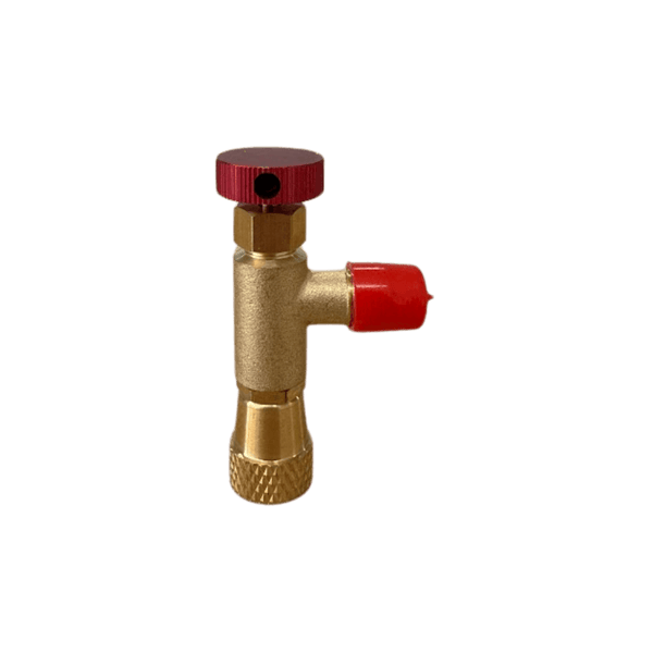 Válvula Serviço Acionadora Controle Gás Refrigerante Schrader 1/4 x 5/16 SAE R410A R32