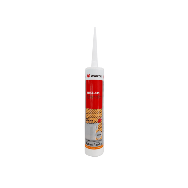 Adesivo Selante para Calhas Cinza 400g - PU Calhas Wurth