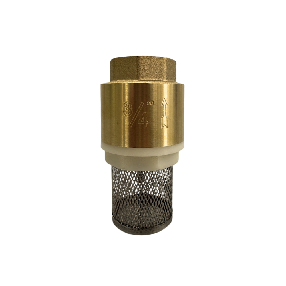 VALVULA DE RETENCAO 3/4'' VERTICAL COM FILTRO TELA – Embrar