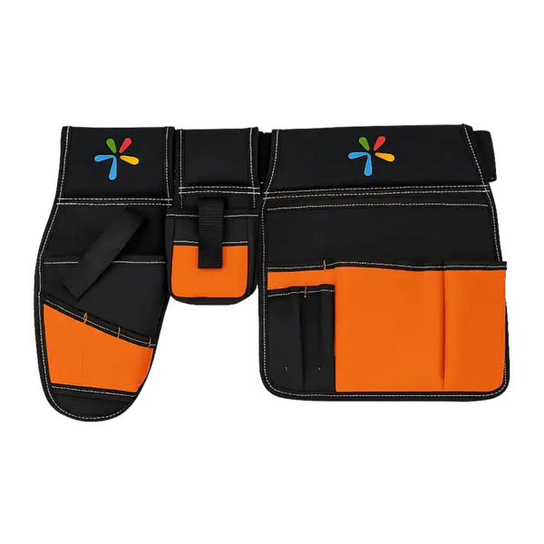 Bolsa Cinto Cinturão Porta Ferramentas Profissional Ajustável 11 Compartimentos 15Kgs