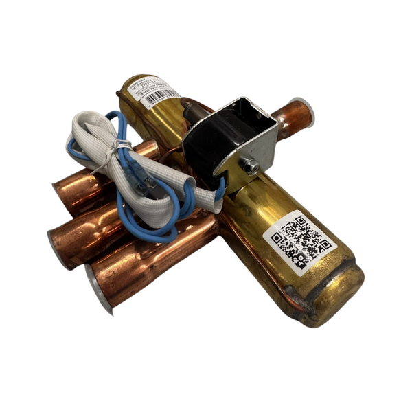 Válvula Reversora com Bobina Solenóide 3/4" e 7/8"