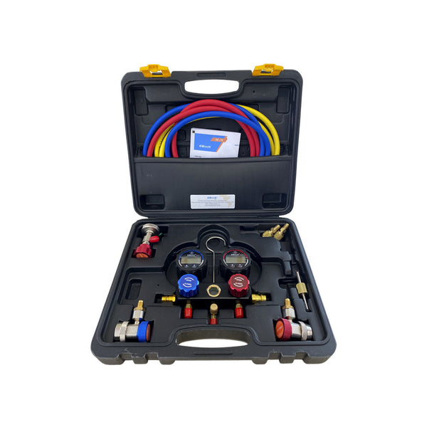 Manifold Digital Programável Baixa e Alta 87 Gases  DMG-1 Elitech