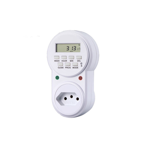 Timer Temporizador Digital Tomada Bivolt 10A 2200W
